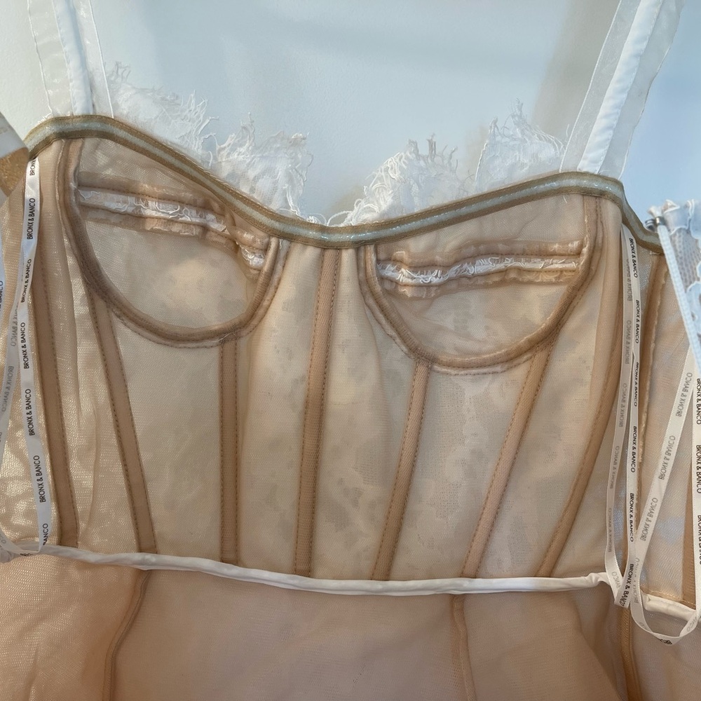 NEW BRONX AND BANCO Colette Lace Mini Dress - Picture 16 of 17